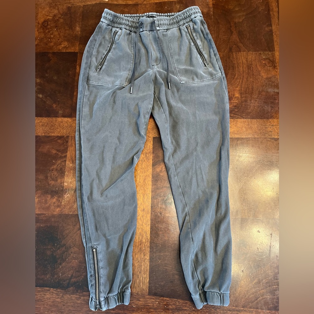 Athleta Women's Gray Cotton Farallon Jogger Sweat Pants | Size 2 | EUC | Relaxed